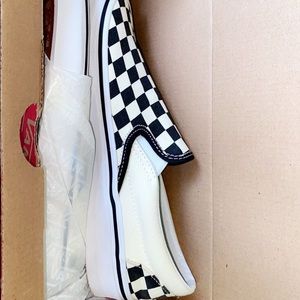 Brand new Checkered vans